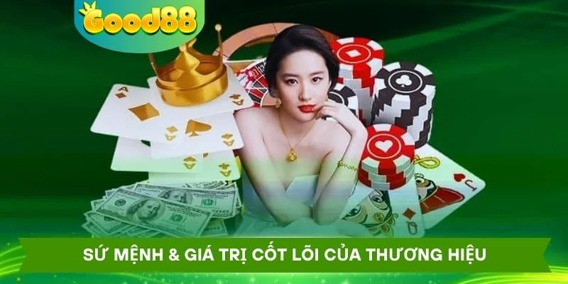 Sứ mệnh & giá trị cốt lõi của thương hiệu
