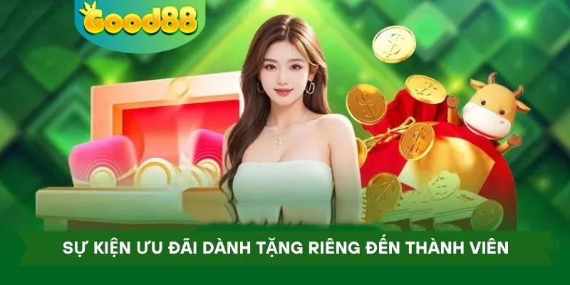 Sự kiện ưu đãi dành tặng riêng đến thành viên